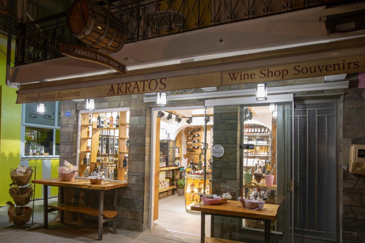 דירות נידרי Akratos Wine House מראה חיצוני תמונה