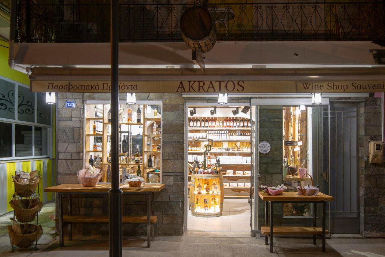 דירות נידרי Akratos Wine House מראה חיצוני תמונה